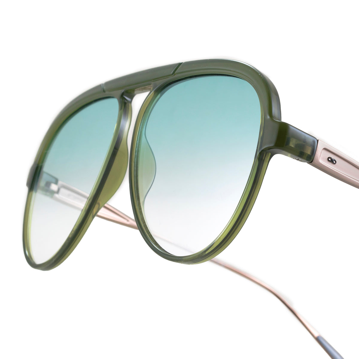 Paris Metal Milky Olive Lente Oliva Degrade