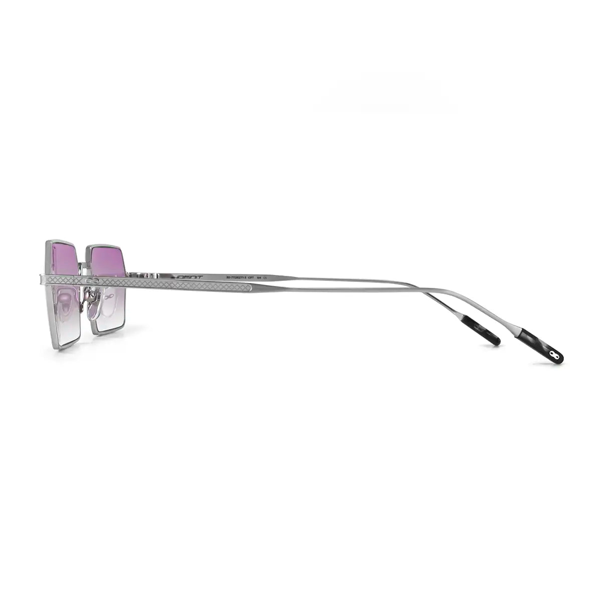 Tenere Plateado Lente Violeta Degrade