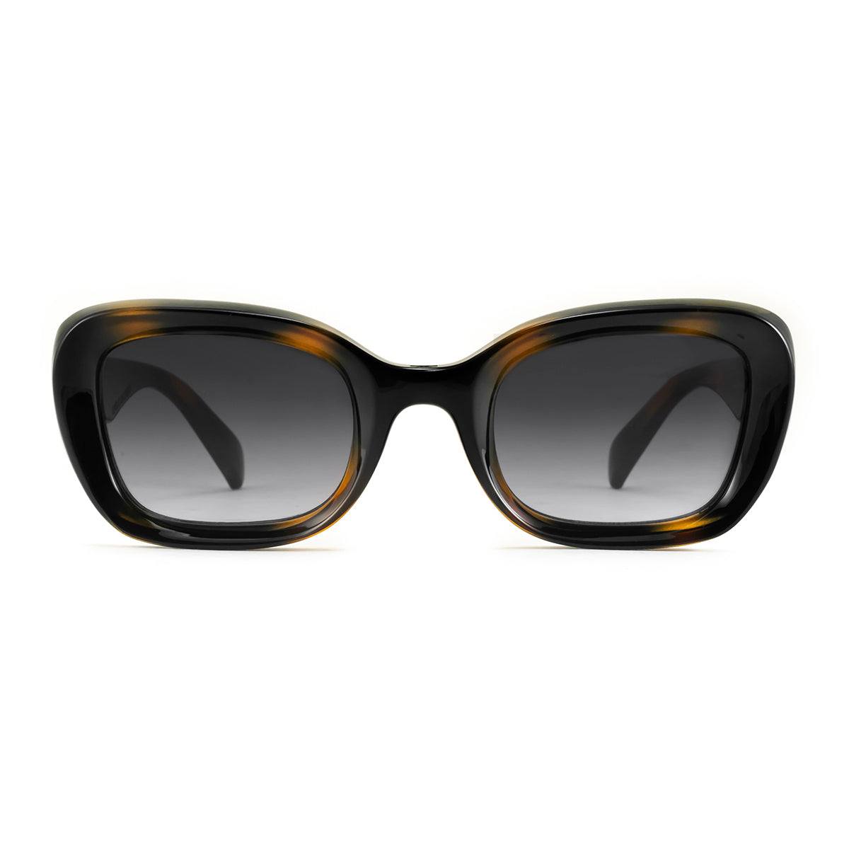 Lentes de Sol - Turin - Tortoise - Lente gris degradado