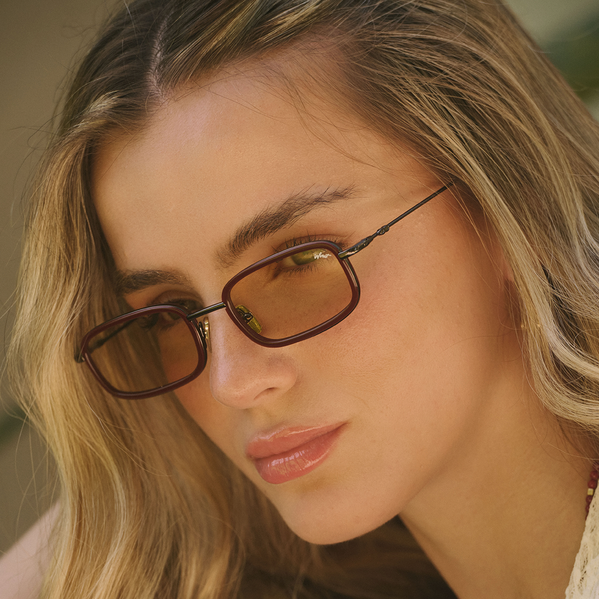 Tyler Bordo Lente Tostado