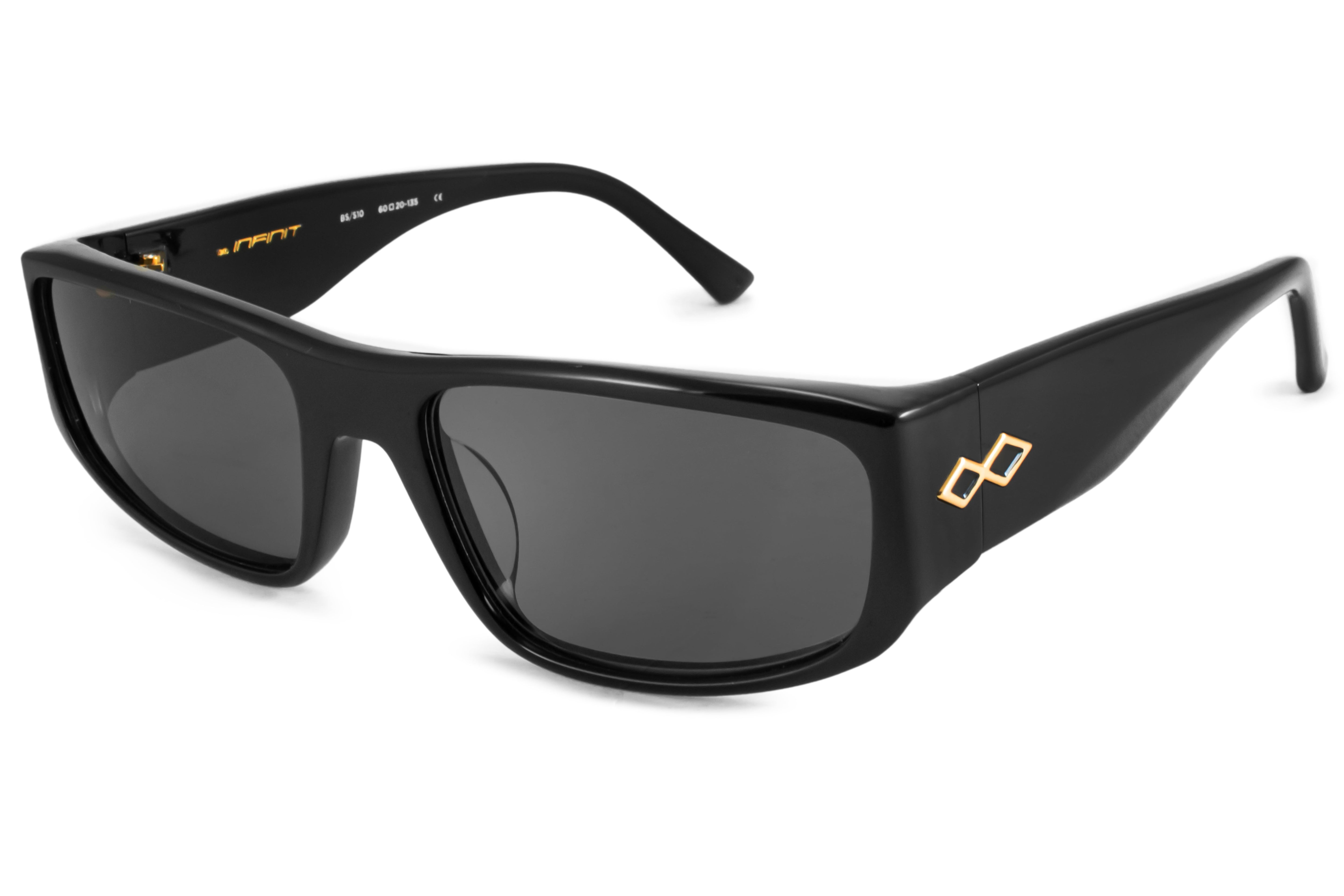 Venice - Negro Brillo - Lente Gris