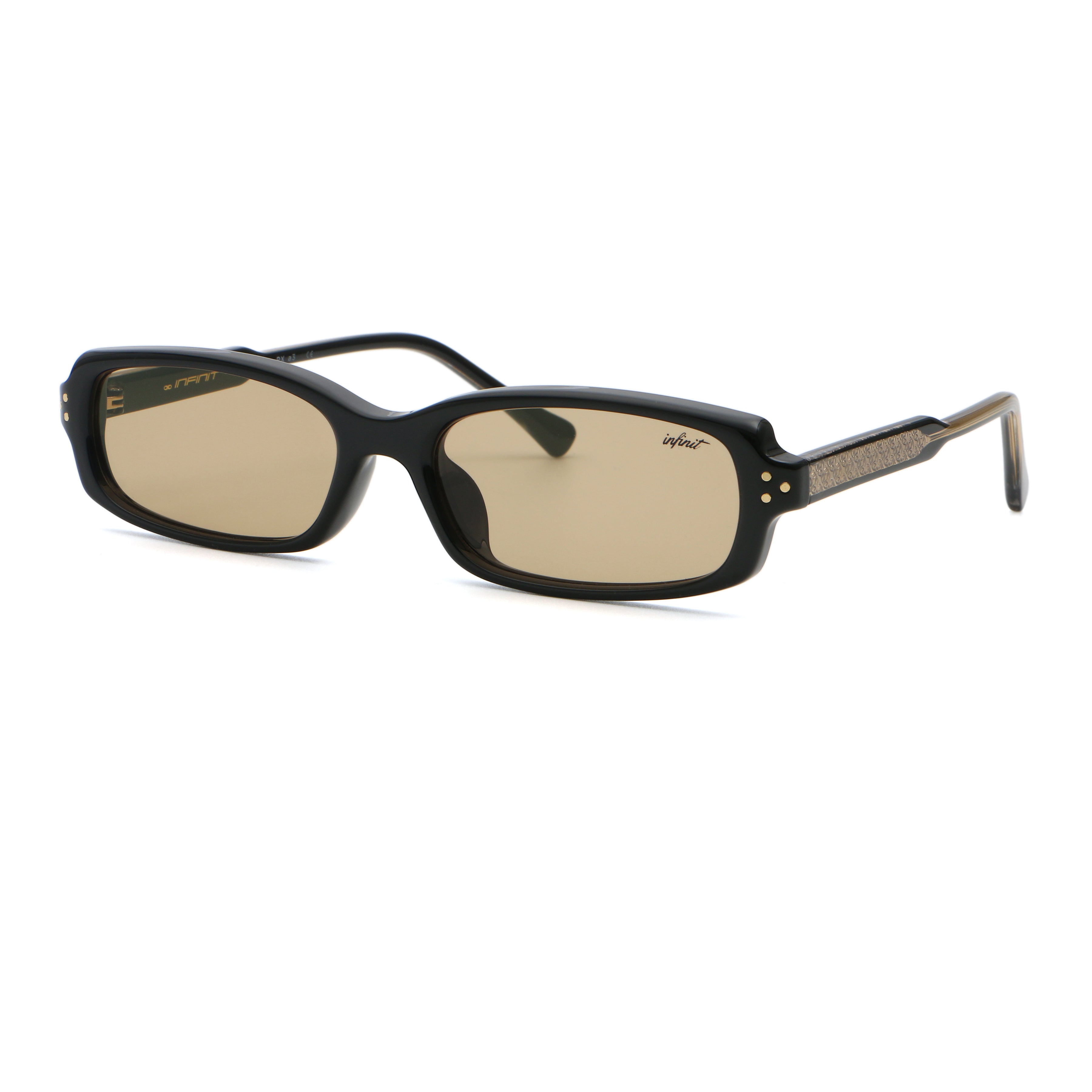 Virgil Negro Brillo Lente Tostado