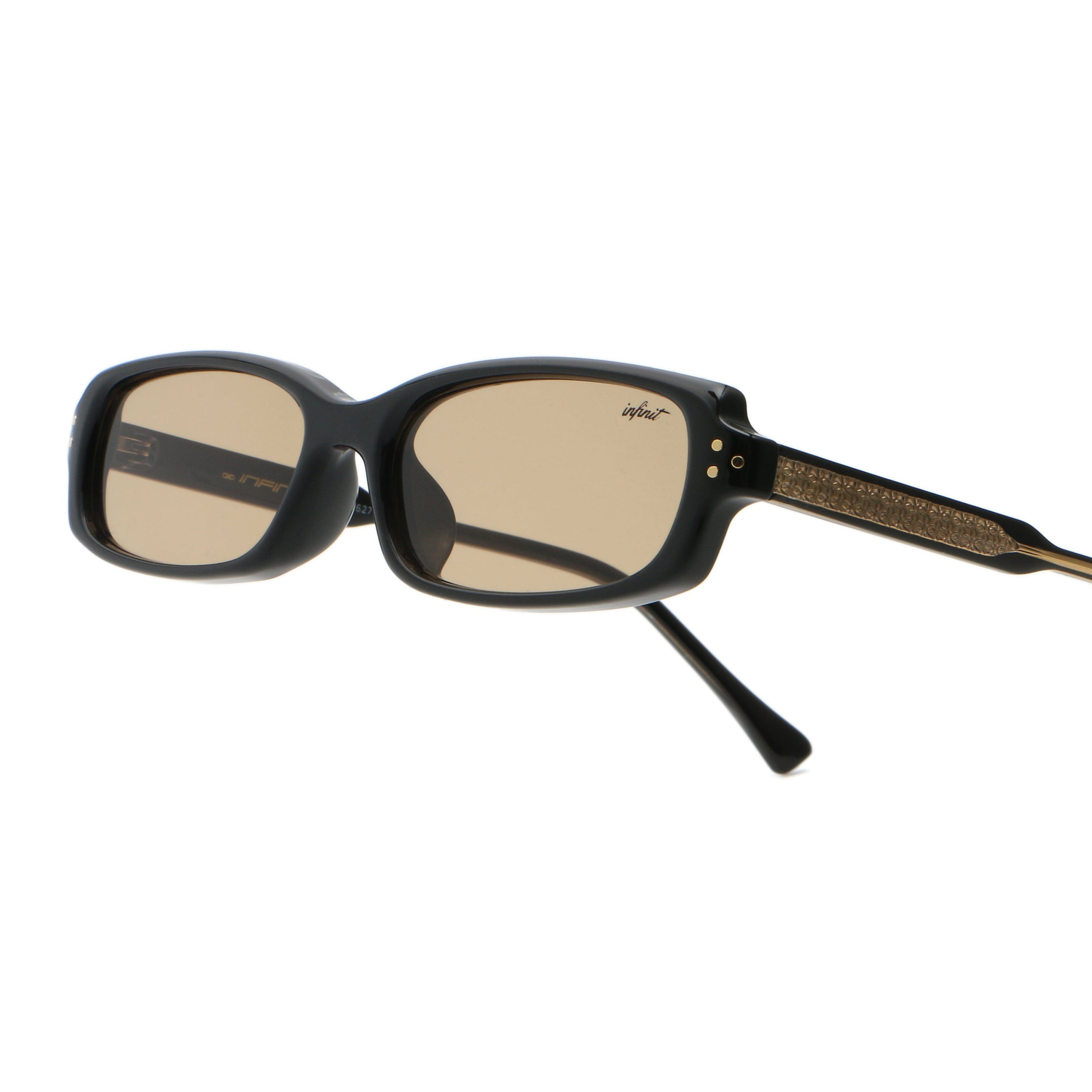 Virgil Negro Brillo Lente Tostado