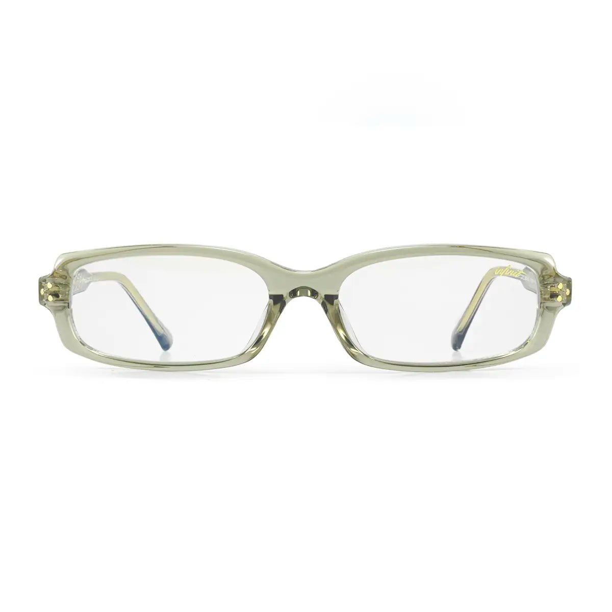 Anteojos Filtro Luz Azul Virgil Translucido Gris con Antireflejo | Vista 2 | Infinit Eyewear