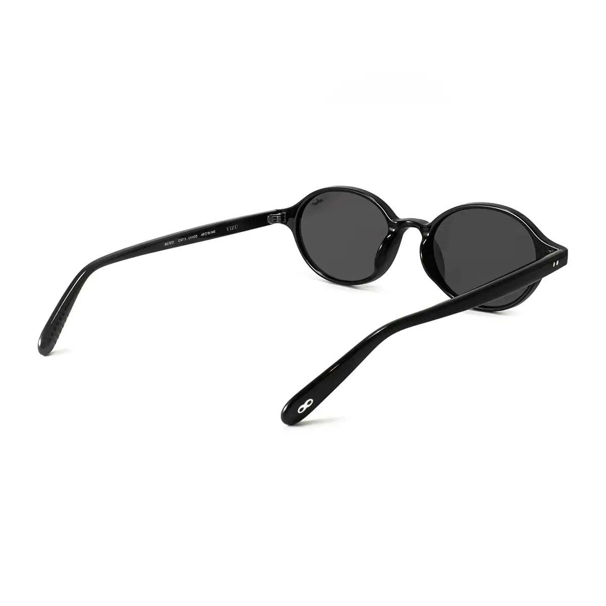 Vizu Negro Brillo Lente Gris